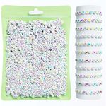 ARTDOT 800 Pcs Letter Beads Bracelet Making Kits for Girls, 28 Styles Alphabet Beads Kit for TS Friendship Bracelet with Heart Beads, Personalised Gifts for Teenage Girls or Bestie Friend Gifts