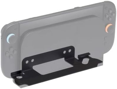 HIDEit Mounts Nintendo Switch 2 Wall Mount - Keeps Your Console Safe and Cool - Quality Steel Holder for Switch 2 Console & Deck - American Company