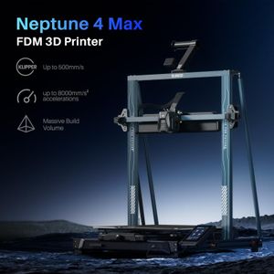 ELEGOO Neptune 4 Max 3D Printer – Large Build Volume, High Precision