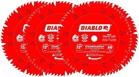 5 PACK Diablo D1260X 12-Inch by 60t