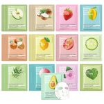 Face Sheet Masks Set,38PCS Moisturizing Facial Masks Variety Set,Long Lasting Hydrating Face Sheet Masks for All Skin Types