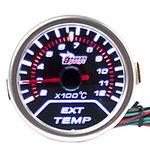 E Support™ Car Universal Smoke Len 2" 52mm Egt Exhaust Gas Temperature Indicator Gauge Meter