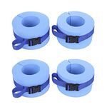 LEYTON 4X Swimming Weights Aquatic Cuffs Water Aerobics Float Ring Fitness Exercise Set Workout Ankles Arms Belts