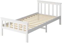 Levede Wooden Bed Frame with Slatte