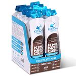 Kendal Mint Co Energy Gels, Quick Release & Long-Lasting – Chocolate Mint Flavour (12 x 70g) | Caffeine Free, 27g Carbs, Electrolytes, B Vitamins, for Running, Cycling, Hiking, Vegan & Gluten Free