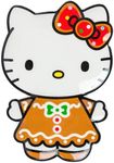 Silver Buffalo Hello Kitty Gingerbread Dress Sculpted Ceramic Trinket Tray