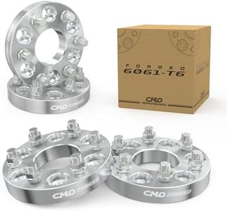 Customadeonly 6x120 Forged Wheel Spacers – Compatible for GMC Canyon, Acadia, Cadillac SRX, XT5, XT6, Chevy Colorado, Traverse, Blazer, Buick Enclave – 4pc Set, 66.9mm Bore, M14x1.5 Studs