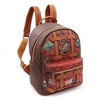 Harry Potter Railway-Fashion Backpack, Brown