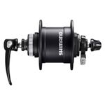 SHIMANO Unisex - Adult DH-T4050 Hub Dynamo, Black, One Size