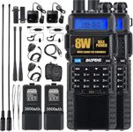 BAOFENG Ham Radio Dual Band Baofeng UV-5R Upgraded Rechargeable 3800mAh Battery