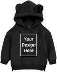 Kids Boys Girls Custom Sweatshirt Add Your Own Text and Design Hoodie Cotton Personalized Pullover