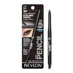 Revlon ColorStay Pencil Waterproof Eyeliner, Smudge-Proof, Eye Makeup with Built-In Sharpener, Packaging May Vary, 201 Black, 0.01 oz