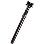 Jiaxitek Bicycle Seatpost Shock Absorber, Adjustable Alloy Lightweight Bicycle Suspension Seatpost 27.2mm Shock Absorber Post Road Accessory Pole for Road Mountain Bike Fixed Seatpost (Saddle Clip)