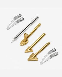 6Pcs Copper Plastic Welding Tips, Soldering Iron Tips for Plastic Welder
