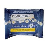 (2 Pack) - Natracare - Org Cotton Intimate Wipes | 12wipes | 2 PACK BUNDLE