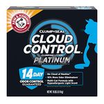 ARM & HAMMER Platinum Cat Litter | Cloud Control | Complete Odour Sealing with 14 Days of Odour Control | Multi-Cat Clumping Cat Litter with Hypoallergenic Light Scent | 8.16kg (Pack of 1)