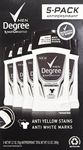 Degree Deodorant Men Motion Sense UltraClear Black White 5-pack Antiperspirant, 76 g (Pack of 5)