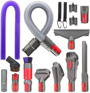 Attachment Kits for Dyson Vacuum Cleaner,Hose,Crevice Tool,Dryer Lint Vac Attachment for Dyson V15 V15s V11 V8 V9 V7 V10 V12 Detect Cyclone Absolute Cordless Handheld Vacuum Cleaner