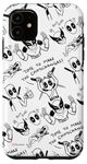 iPhone 11 Marvel Studios Deadpool & Wolverine Toony Doodles Pattern Case