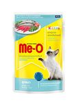 Me-O Wet Kitten Food, Tuna and Sardine in Jelly 80 gm (Pack of 12, 960 G)