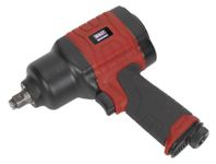 Sealey Gsa6002 Composite Air Impact Wrench 1/2Sq Drive Twin Hammer