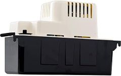 Little Giant VCMA-15ULT 115 Volt, 65 GPH, 1/50 HP Automatic Condensate Removal Pump with Tubing (no Safety Switch), Black/White, 554411