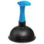 Sink Plunger Drain Plunger (12.5CM) For Kitchens Toilet Plunger Toilet Plunger Dredger Small & Powerful Plumbers Plunger Commercial Style Air Pump Drain Blaster Ideal for Kitchens Bathrooms Sink Pipes