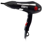 CHAOBA CHOABA 2000 Watts Professional Hot And Cold Hair Dryers With 2 Switch Speed Setting And Thin Styling Nozzle, Hair Dryer, Hair Dryer For Men, Hair Dryer For Women, Black