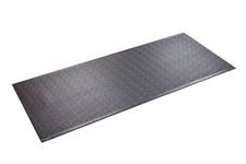 SuperMats Heavy Duty Equipment Mat 30GS for Treadmills Ellipticals Rowing Machines Recumbent Bikes and Exercise Equipment (2.5-Feet x 6-Feet) (30 in x 72 in) (76.2 cm x 182.88 cm), Black