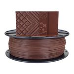 3D-Fuel 3D Filament High Temp Tough Pro PLA+ Chocolate Brown, 1.75mm, 1 kg +/- 0.02mm Tolerance, Made in USA, Easy to Print and Works with Most 3D Printer Brands