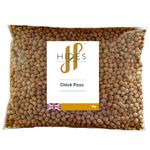 Hides Fine Foods - Chick Peas 1kg - GMO Free - Suitable for Vegetarians - Cooking - Soups - Stews - Curries - Dips - Salads - Supports Digestive Health