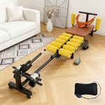 ZGGJZKV Full Body Electric Traction Bed, Home Portable Cervical & Lumbar Stretcher Decompression Table, No Inversion Traction Table for Tension Relief and Back Stretching