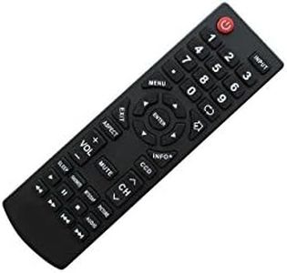 Replacement Remote Control Fit For Insignia NS-39D400NA14-A NS-39D40SNA14 NS-46L780A12 NS-55E790A12 NS-24E730A12 LCD LED HDTV TV