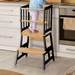 COSYLAND Kids Kitchen Step Stool, T