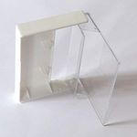 Music Cassette Cases, MC Cassette Archive Sleeves, Transparent White (Pack of 10)