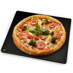 Onlyfire Pizza Steel Baking Stone for Oven BBQ and Grill - 16 x 14 inch Large Non-Stick Pizza Pan with High Performance Conductive Grilling Surface for Pizza Bread