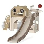 NYEEKOY 7-in-1 Toddler Slide and Cl