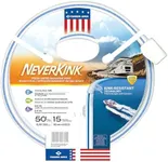 Teknor Apex 8602-50 Neverkink RV/Marine 5/8 inch by 50 Foot Drinking Water Safe Hose, White, 5/8" x 50'