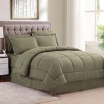 Queen Comforter Set 8 Piece Bed in 