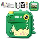 Gofunly Kids Camera, 2.4" Screen Instant Camera for Kids, 1080P Selfie Children Camera with 32G Card, Digital Camera for Toddler Age 3-12 Years Old Boys Girls Christmas Birthday Gifts