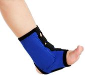 DKULMN Kids AFO Foot Drop Brace Support, Walking Drop Foot Brace For Child Toddler Ankle Foot Orthosis Pediatric Night Splint Walking,Ankle Foot Orthosis Support,2XS