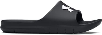 Under Armour Unisex's Ua Core Pth Sl Slide Sandal, Black Black White, 5.5 UK