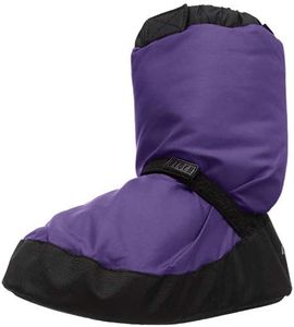 Bloch Women's Warm Up Boot/Slipper, Purple, Large