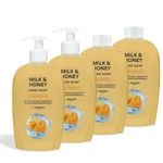 by Amazon Milk & Honey Hand Soap, 4 x 500ml