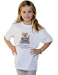 Dynotag® Web/GPS Enabled QR Code Smart - Kids Safety T-shirt with Programmable Emergency Contact Information. (Kids Small)