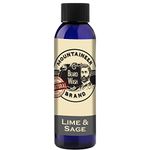 Beard Wash by Mountaineer Brand | Premium 100% Natural Beard Shampoo (Lime & Sage, 4 Ounce)