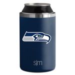 Simple Modern Officially Licensed NFL Seattle Seahawks Gifts for Men, Women, Dads, Fathers Day | Insulated Ranger Can Cooler for Standard 12oz Cans - Beer, Seltzer, and Soda