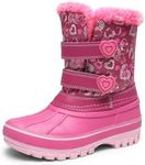 DREAM PAIRS Boys Girls Snow Boots W