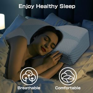 Memory Foam Cervical Pillow – Orthopedic Neck Support