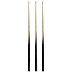 E-Service (Europe) Ltd 3 trade 4ft,48 inches pool snooker cues, 10mm screw on tips